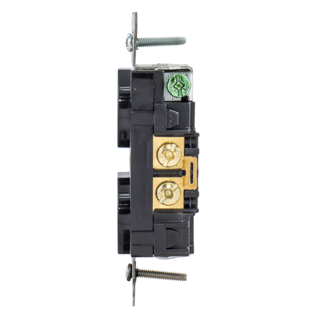 Hubbell Wiring Device-Kellems Construction/Commercial Receptacles BR20C1BLK BR20C1BLK